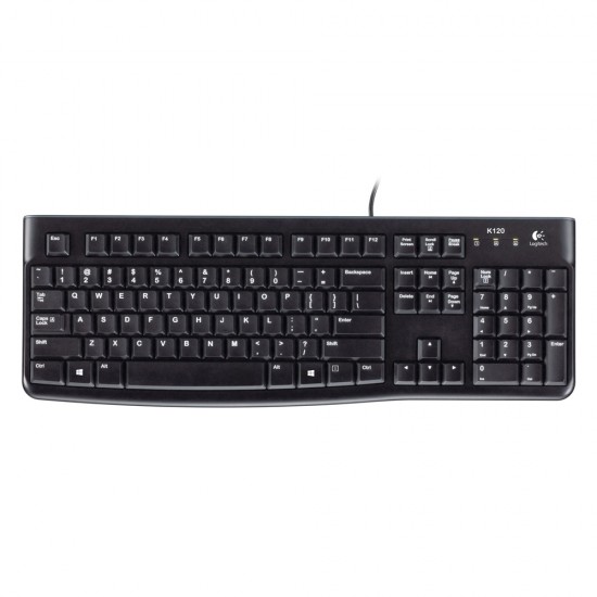 Logitech Πληκτρολόγιο Ενσύρματο K120 GR