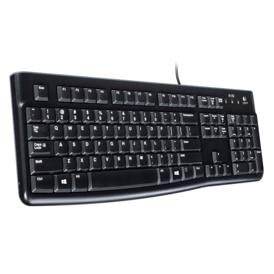 Logitech Πληκτρολόγιο Ενσύρματο K120 GR
