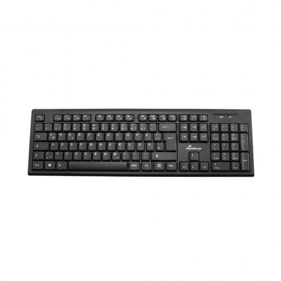 MediaRange Multimedia Πληκτρολόγιο Ενσύρματο MROS111-GR