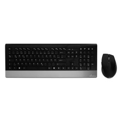 MediaRange Wireless Keyboard & Mouse Combo Highline Series MROS105-GR