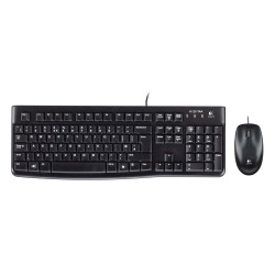 Logitech MK120 Desktop Wired Combo Keyboard - Mouse GR 