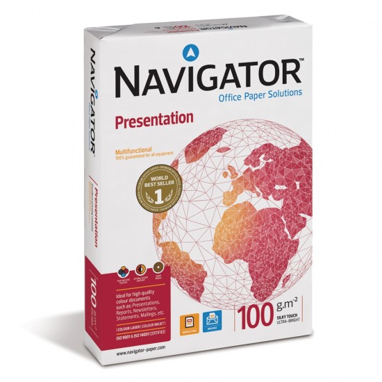 Navigator (Presentation)100g/m² Α4 Επαγγ. Χαρτί 2500 Φύλλα 
