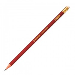 STABILO Pencil 4906 HB Eraser (Black)