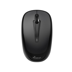 MediaRange Optical Mouse Wireless 3-Button Black MROS216